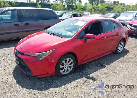 2021 Toyota Corolla Le from USA, damaged, VIN 5YFEPMAE4MP237749